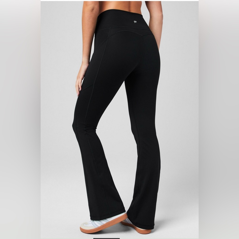 Fabletics Oasis PureLuxe High-Waisted Pocketed Kick Flare